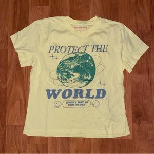 Mure + grand yellow graphic tee